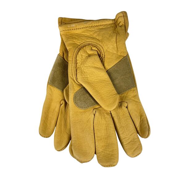 Wells Lamont Genuine Cowhide Leather Gloves Men's Medium - Picture 3 of 6